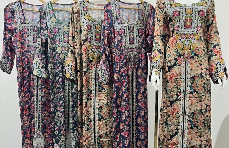 Luxury Hand-Embroidered Mukhawar