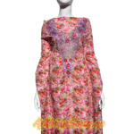 Tiger Print Mukhawar | Harir Silk Kandura | Bold Emirati Luxury Wear