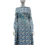 Baby Silk Print Kandura | Premium Harir Silk Mukhawar | Elegant Traditional Wear