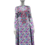 Baby Silk Print Mukhawar | Harir Silk Kandura | Luxurious Emirati Style
