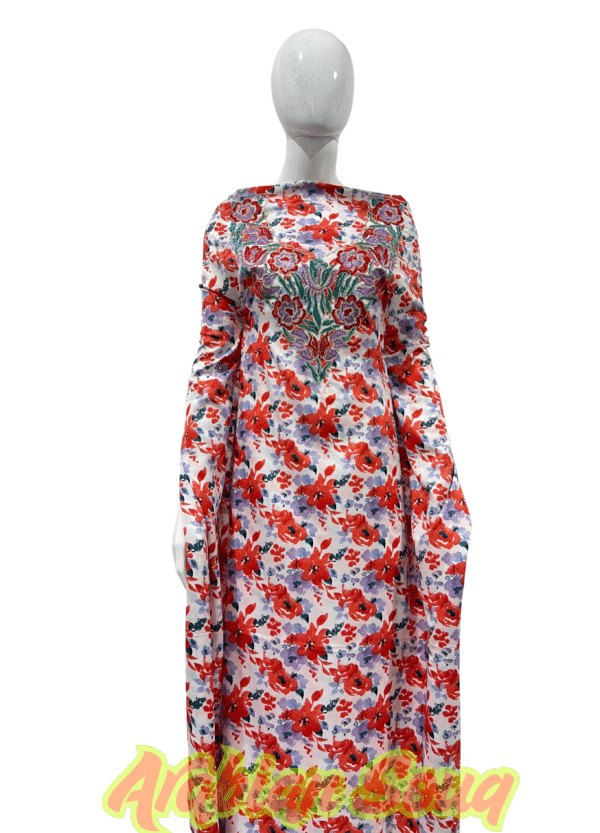 Crep Mukhawar Kandura | Premium Lightweight Fabric | Stone with Embroidery