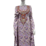 Harir Fabric with Baby Silk Print Mukhawar