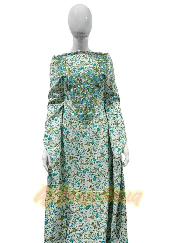 Digital Print Mukhawar Kandura | Lightweight Crepe Fabric | Everyday Elegance Meets Tradition 💫