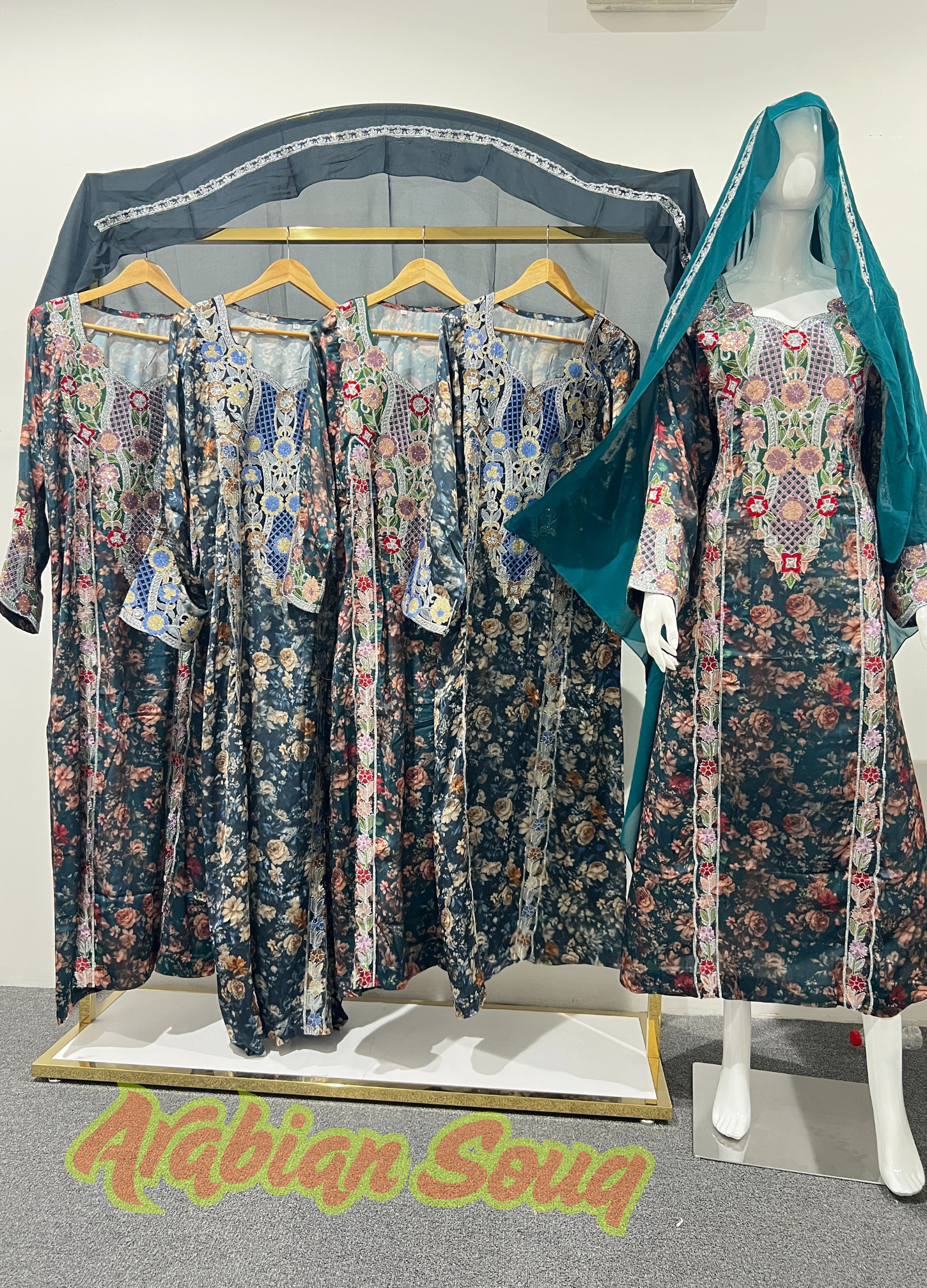 Premium Hasia Harir Italy Kandura | Baby Silk Print Mukhawar for Effortless Chic ✨🇦🇪