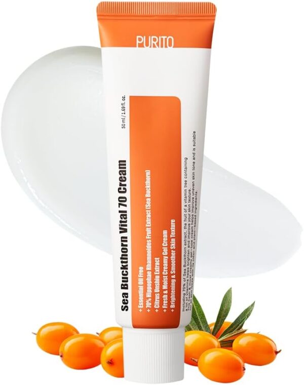 Purito Sea Buckthorn Vital 70 Cream (50Ml 1.69 Oz)