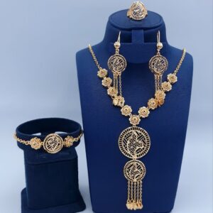 💫 Where Gold Meets Grace | 5-Piece Jewelry Set to Celebrate You