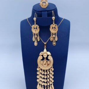 💫 Where Gold Meets Grace | 5-Piece Jewelry Set to Celebrate You Dubai Fashion