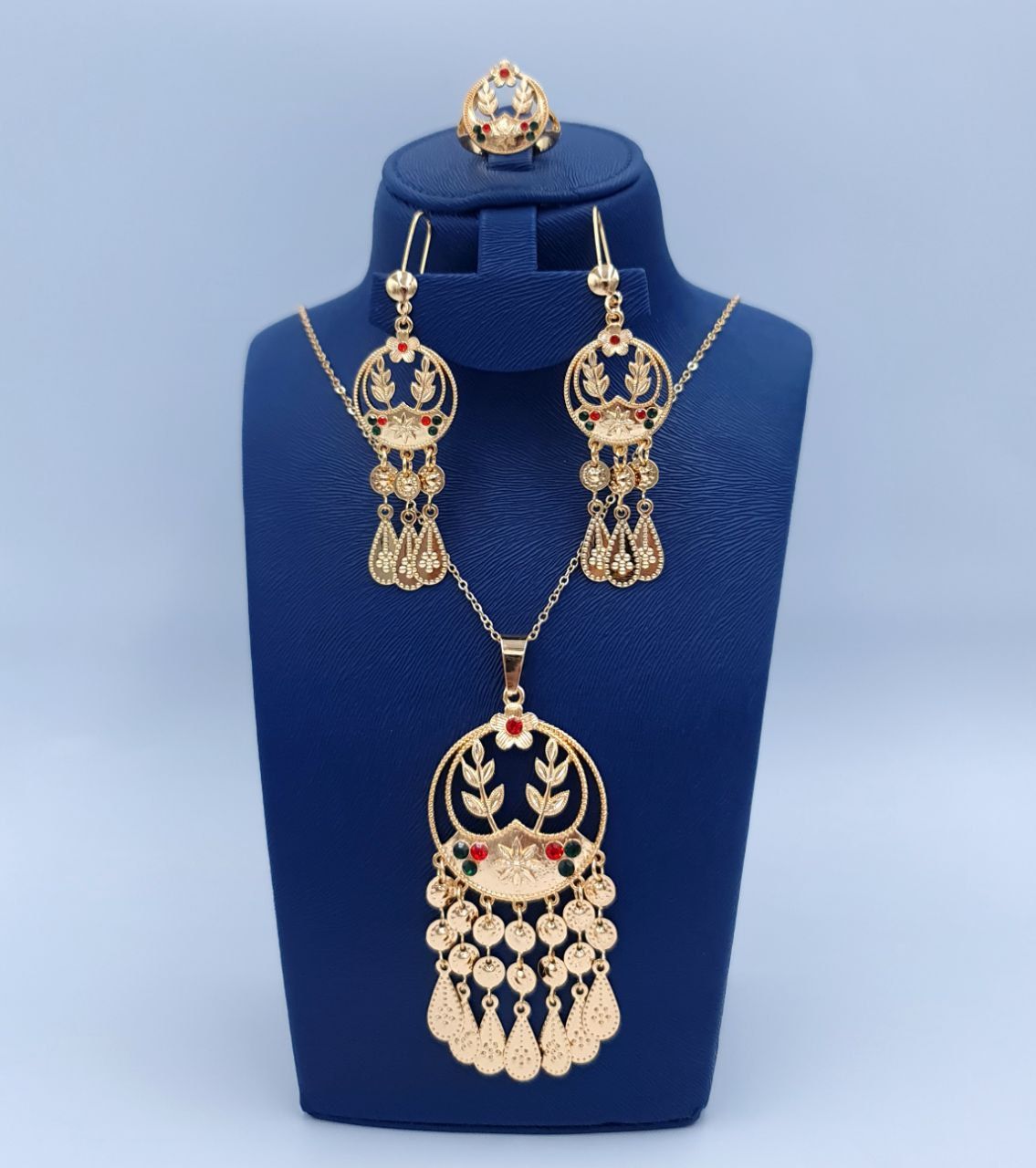 💫 Where Gold Meets Grace | 5-Piece Jewelry Set to Celebrate You Dubai Fashion