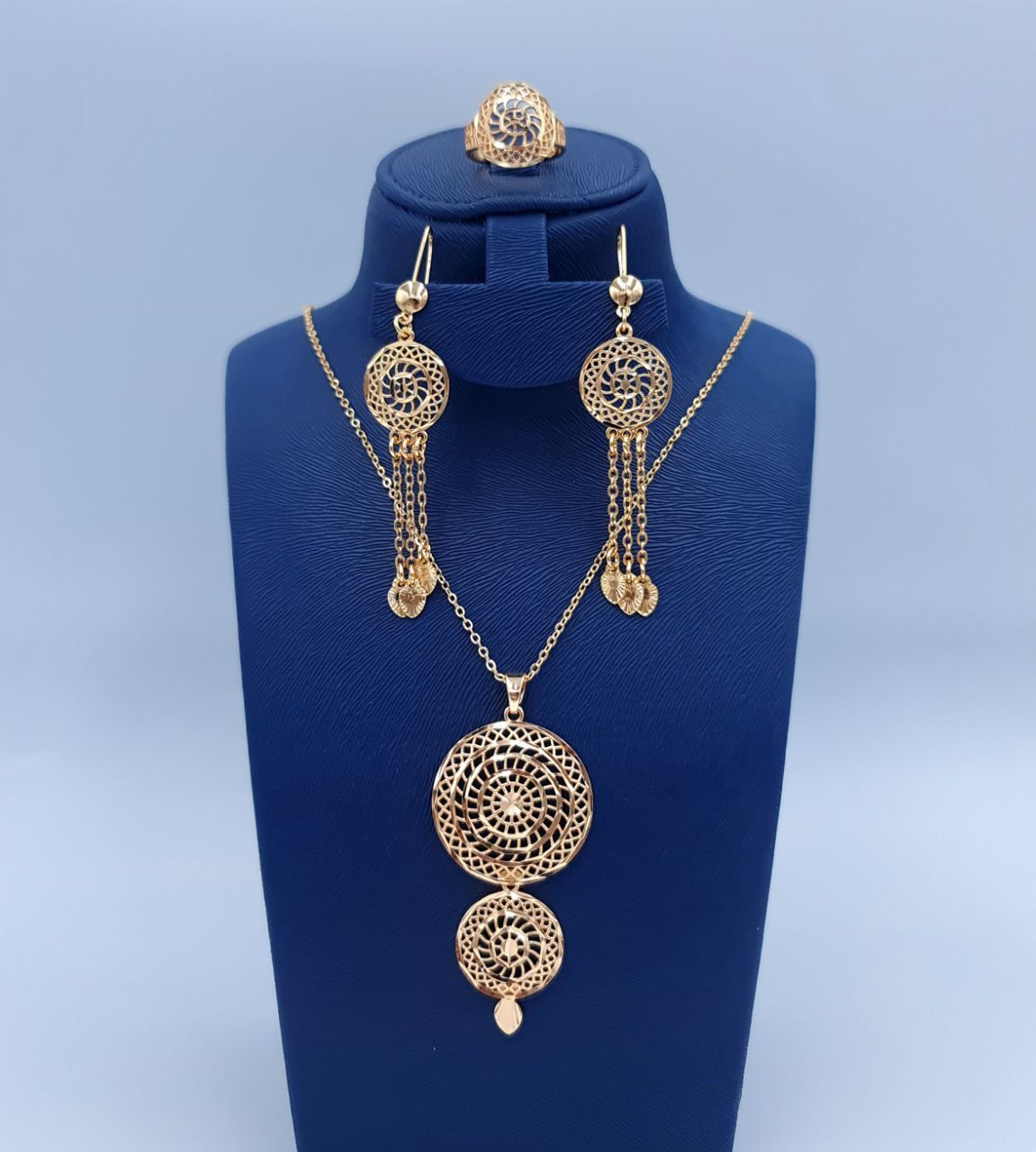 💫 Where Gold Meets Grace | 5-Piece Jewelry Set to Celebrate You Dubai Fashion