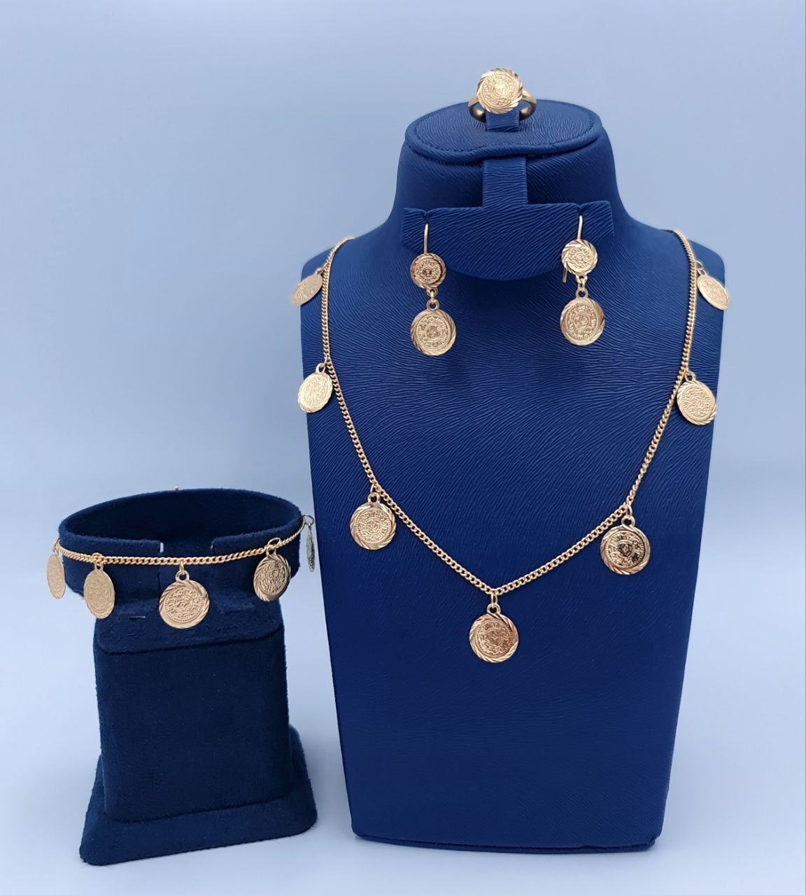 💫 Where Gold Meets Grace | 5-Piece Jewelry Set to Celebrate You Dubai Fashion