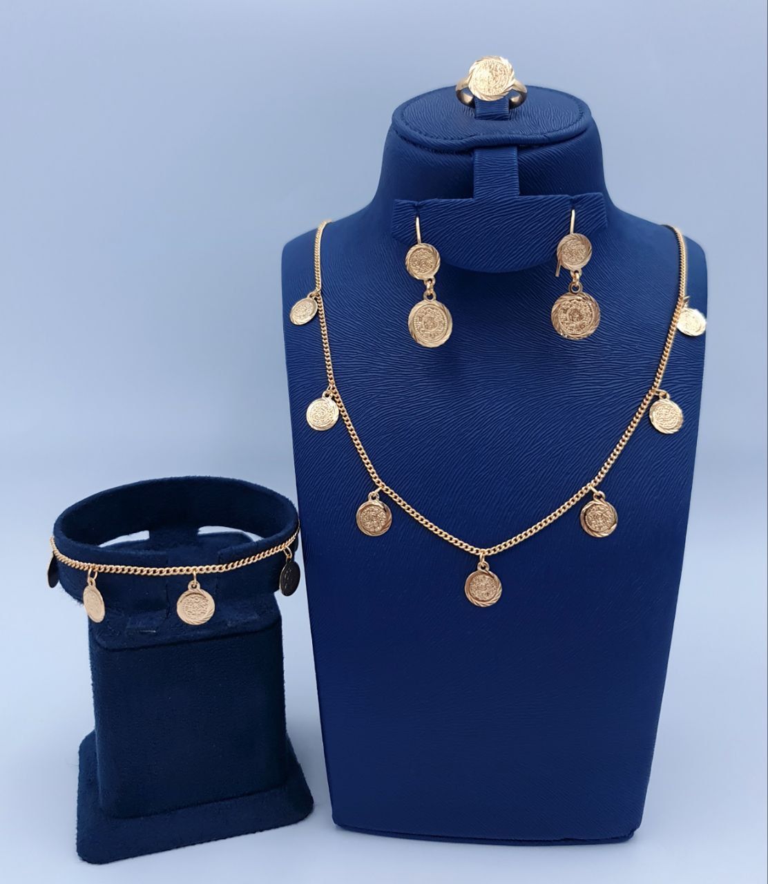 💫 Where Gold Meets Grace | 5-Piece Jewelry Set to Celebrate You Dubai Fashion